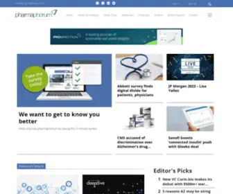Pharmaphorum.com(Pharma) Screenshot