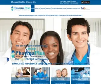 Pharmaplusspecialty.com(PharmaPlus Specialty Pharmacy) Screenshot