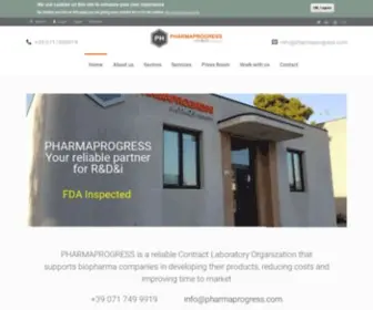 Pharmaprogress.com(Pharmaprogress) Screenshot