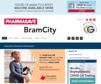 Pharmasavebramcity.com(BramCity Pharmasave) Screenshot