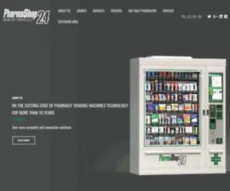 Pharmashop24.it(Distributori automatici per Farmacie) Screenshot