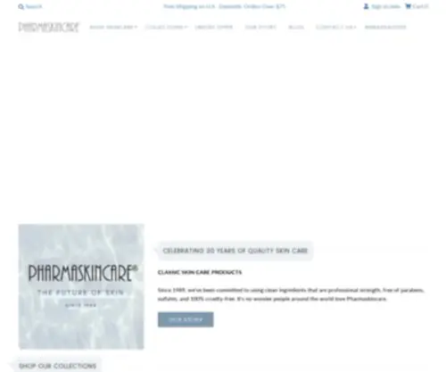 Pharmaskincare.com(Pharmaskincare®) Screenshot