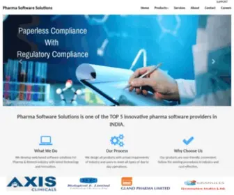 Pharmasoftsol.com(Pharma Software Solutions) Screenshot