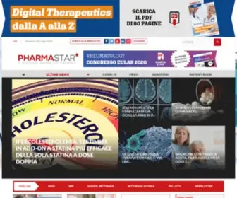 Pharmastar.it(PHARMASTAR il giornale on line sui farmaci) Screenshot