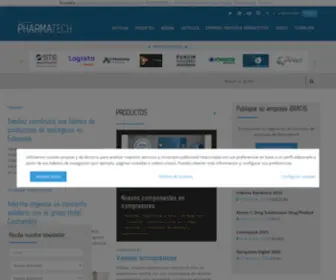 Pharmatech.es(Bienvenido al portal Pharmatech) Screenshot