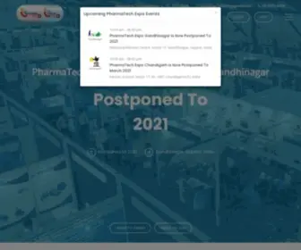 Pharmatechexpo.com(PharmaTechnologyIndex.com Pvt Ltd) Screenshot