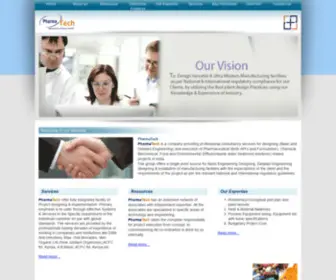 Pharmatechprojects.com(Projects Consultants) Screenshot