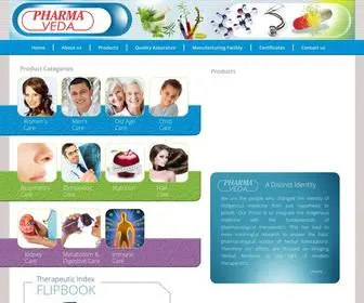 Pharmaveda.com(Pharma Veda) Screenshot