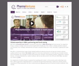 Pharmaventures.com(Pharmaceutical) Screenshot