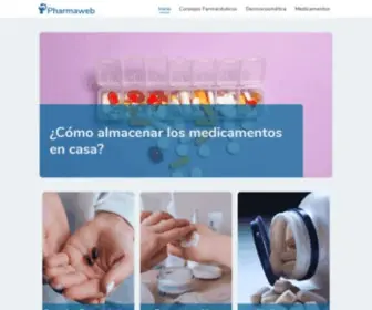 Pharmaweb.com.ve(Atención Farmacéutica OnLine) Screenshot