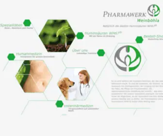 Pharmawerk-Weinboehla.de(Startseite) Screenshot