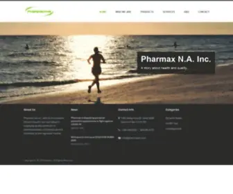 Pharmaxus.com(Proprietor of NEXATIS) Screenshot