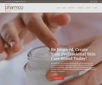 Pharmcolabs.com(Manufacturer of Premium Skin Care Products) Screenshot