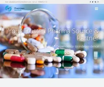 Pharminoxmeditech.com(Pharminox Medi) Screenshot