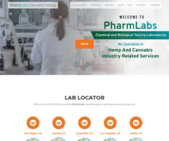 Pharmlabs.com(Analytical Laboratories) Screenshot
