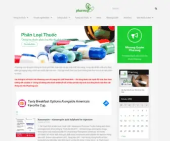 Pharmog.com(Thông tin thuốc) Screenshot