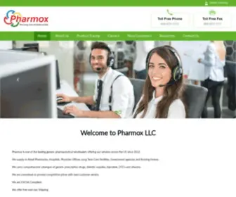 PharmoxDrugs.com(Wholesale Drug Distributor) Screenshot