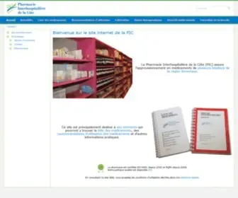 Pharmpic.ch(Pharmacie Interhospitali) Screenshot