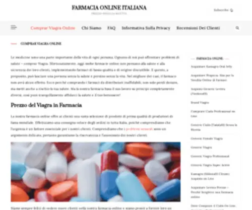 Pharmprezzo.com(Farmacia Online) Screenshot