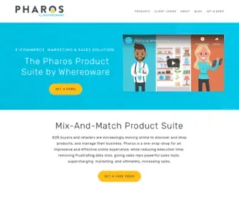 Pharossuite.com(Pharos Product Suite) Screenshot