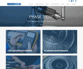 Phase3CNC.co.uk(CNC Repair & Maintenance) Screenshot