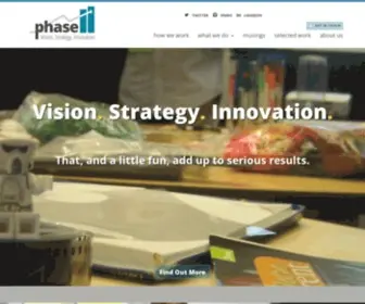 Phaseiidesign.com(Vision) Screenshot