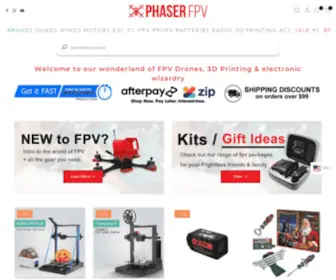 Phaserfpv.com.au(Phaser FPV) Screenshot