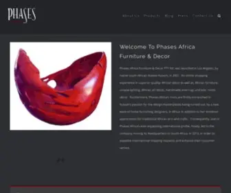 Phasesafrica.com(Phases Africa) Screenshot