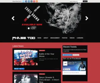 Phasetooinc.com(Phase Too Inc) Screenshot