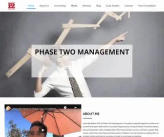 Phasetwomanagement.com(Business Management Consulting to move your practice to the next level) Screenshot