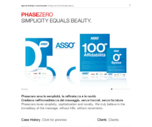 Phasezero.com(Graphic design) Screenshot