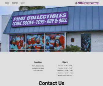 Phatcollectibles.com(Phat Collectibles) Screenshot