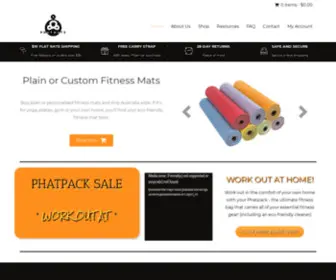 Phatmats.com.au(Buy Yoga) Screenshot