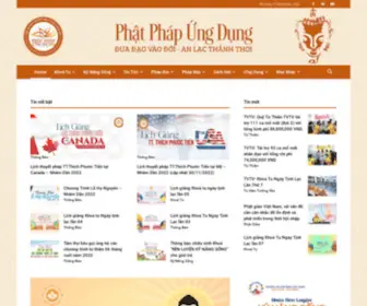 Phatphapungdung.com(Pháp âm) Screenshot