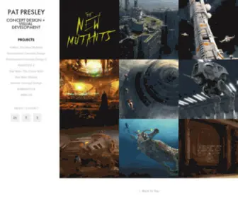 Phattro.com(Pat Presley) Screenshot