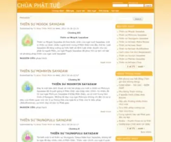 Phattue.org(Chùa) Screenshot