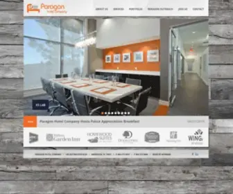 PHC-Hotels.com(Paragon Hotel Company) Screenshot