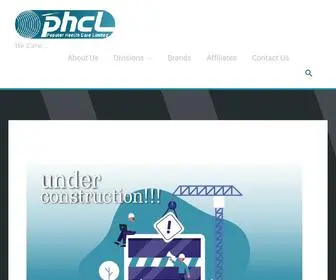PHCL-BD.com(We Care) Screenshot