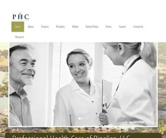 Phcofpinellas.com(St Petersburg Medical Services) Screenshot