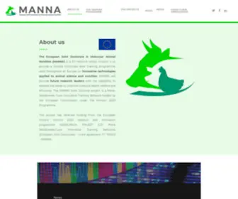 PHD4Manna.eu(The EU Joint Doctorate in Molecular Animal Nutrition (MANNA)) Screenshot