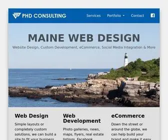 PHdcon.com(PHD Consulting) Screenshot