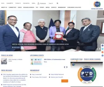 PHDcci.in(Voice of Industry and Trade) Screenshot