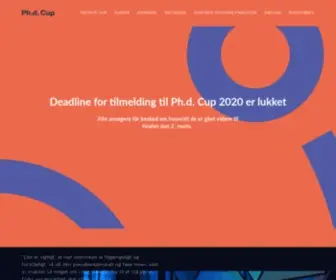 PHdcup.dk(Cup 2021) Screenshot
