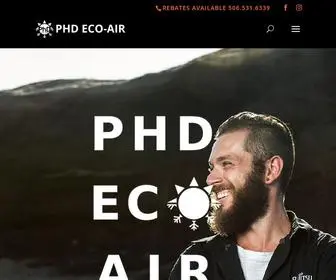 Phdecoair.ca(PHD Eco) Screenshot