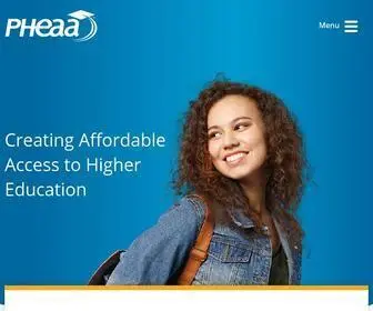 Pheaa.org(One of the Nation's Leading Student Aid Organizations) Screenshot