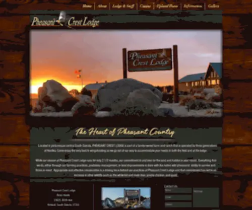 Pheasantcrest.com(Home) Screenshot