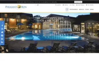 Pheasantrun.com(Chicagoland Resorts) Screenshot