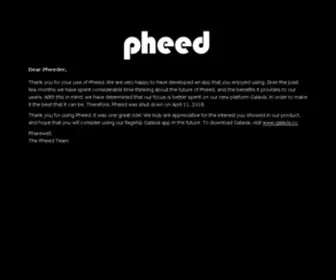 Pheed.com(Pheed) Screenshot