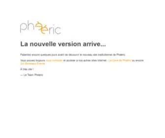 Pheeric.com(Phééric) Screenshot