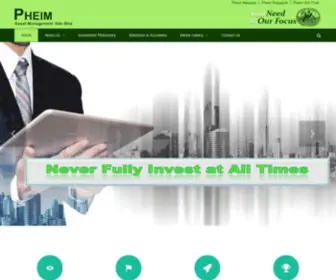 Pheim.com.my(Pheim Asset Management Sdn Bhd) Screenshot